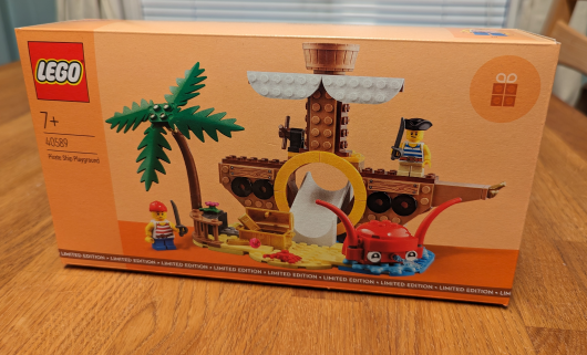 40589 Lekeplass med sjørøverskute